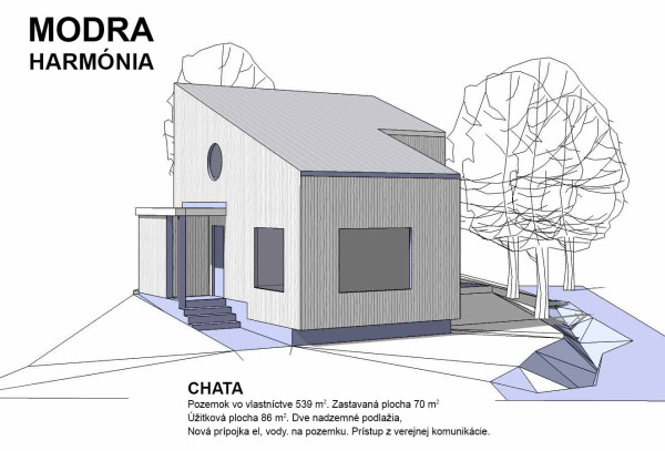 Pozemok Harmónia 539 m2 + STAVEBNÉ POVOLENIE